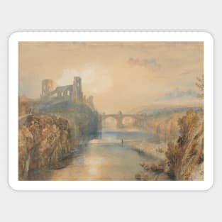 Barnard Castle by J.M.W. Turner Sticker